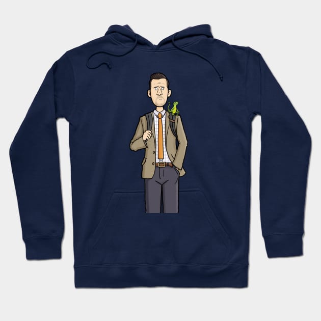 Neville Parker - Death in Paradise Hoodie by CarlBatterbee